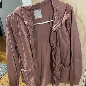 dusty rose jacket